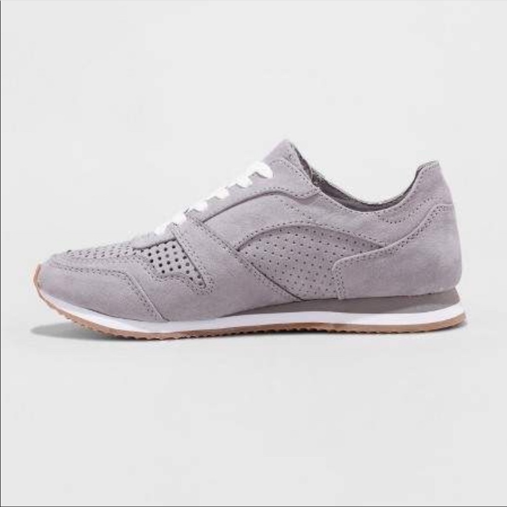 DV Effia Gray Lace Up Sneakers